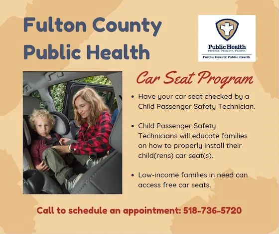 Have your child car seat checked, get educated and possibly access a free car seat if in need.